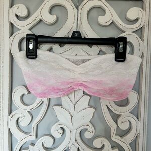 💕PINK Brand white & pink ombré effect  bandeau 💕